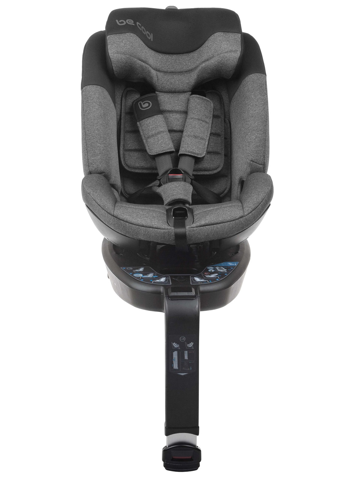 Be Cool Zeus Rotating ERF iSize Car Seat 40-125cm, 0-6 Years