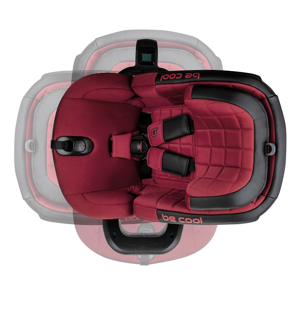 Be Cool Zeus Rotating ERF iSize Car Seat 40-125cm, 0-6 Years