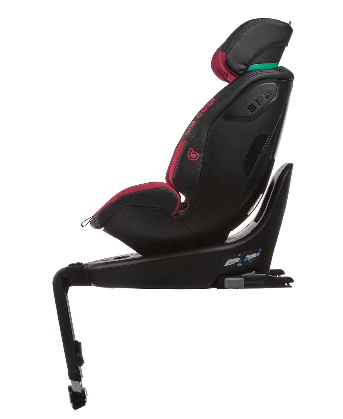 Be Cool Zeus Rotating ERF iSize Car Seat 40-125cm, 0-6 Years