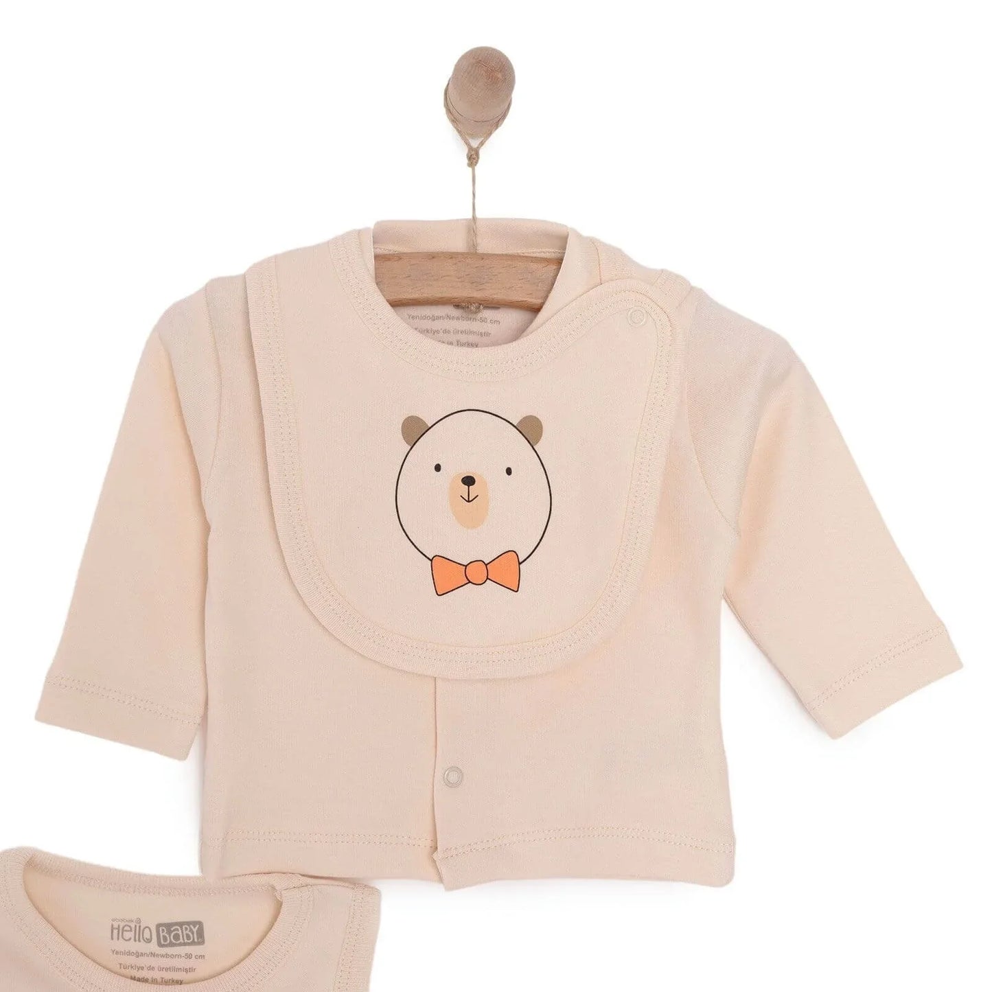 HelloBaby Boy Newborn Set 10 pcs - Ecru