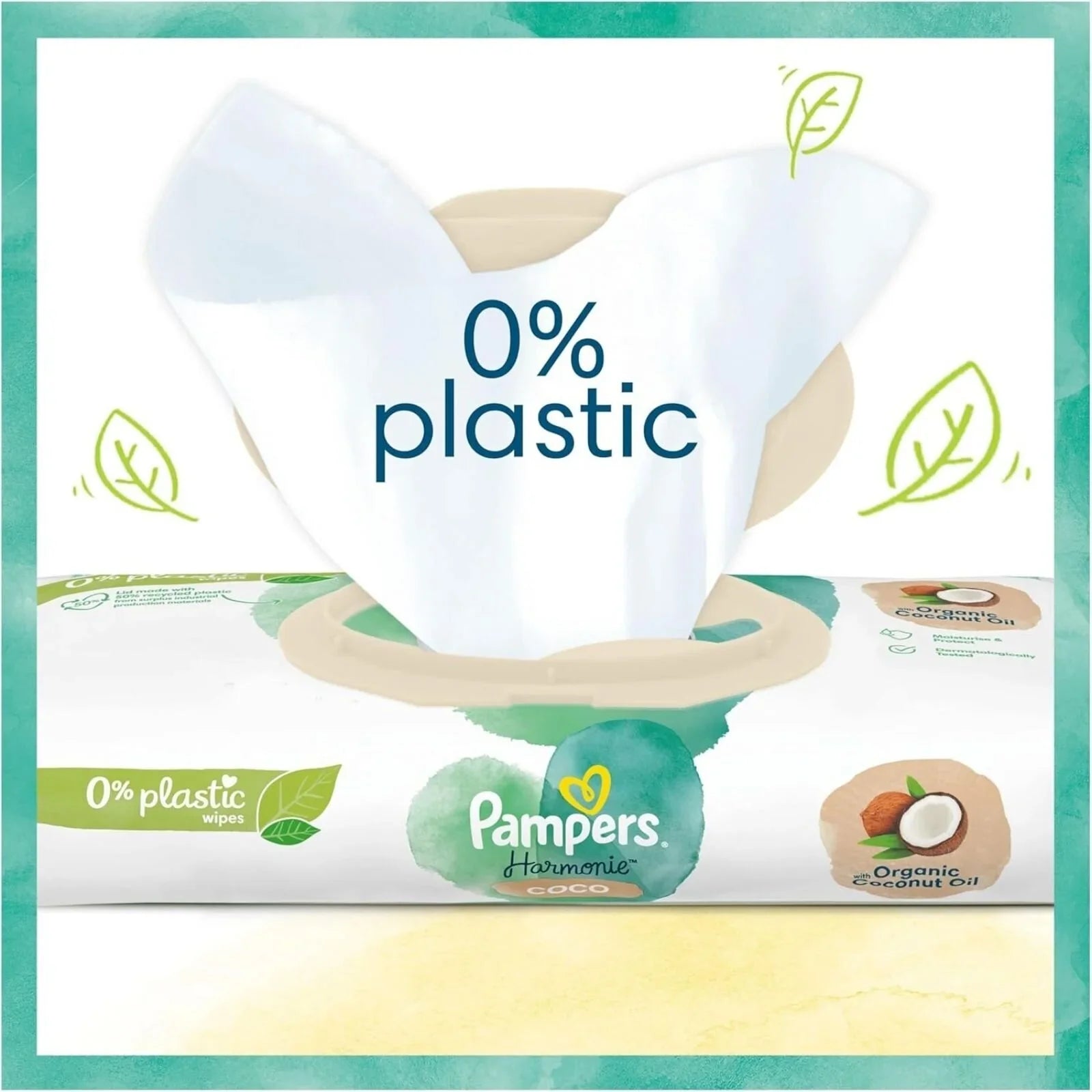 Pampers Harmonie Coco Baby Wipes 9x44 pcs