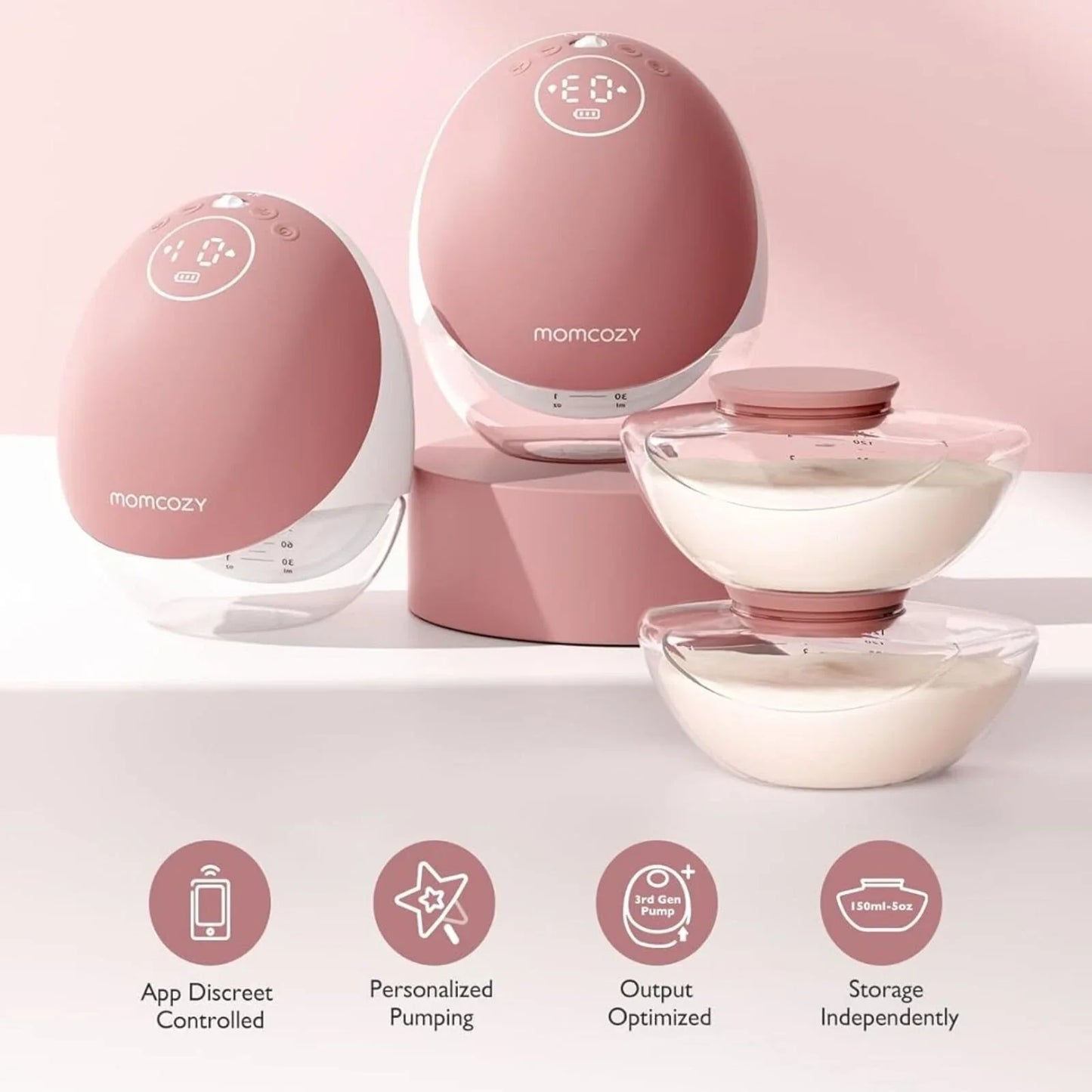 Momcozy M9 Mobile Flow Double Breast Pump