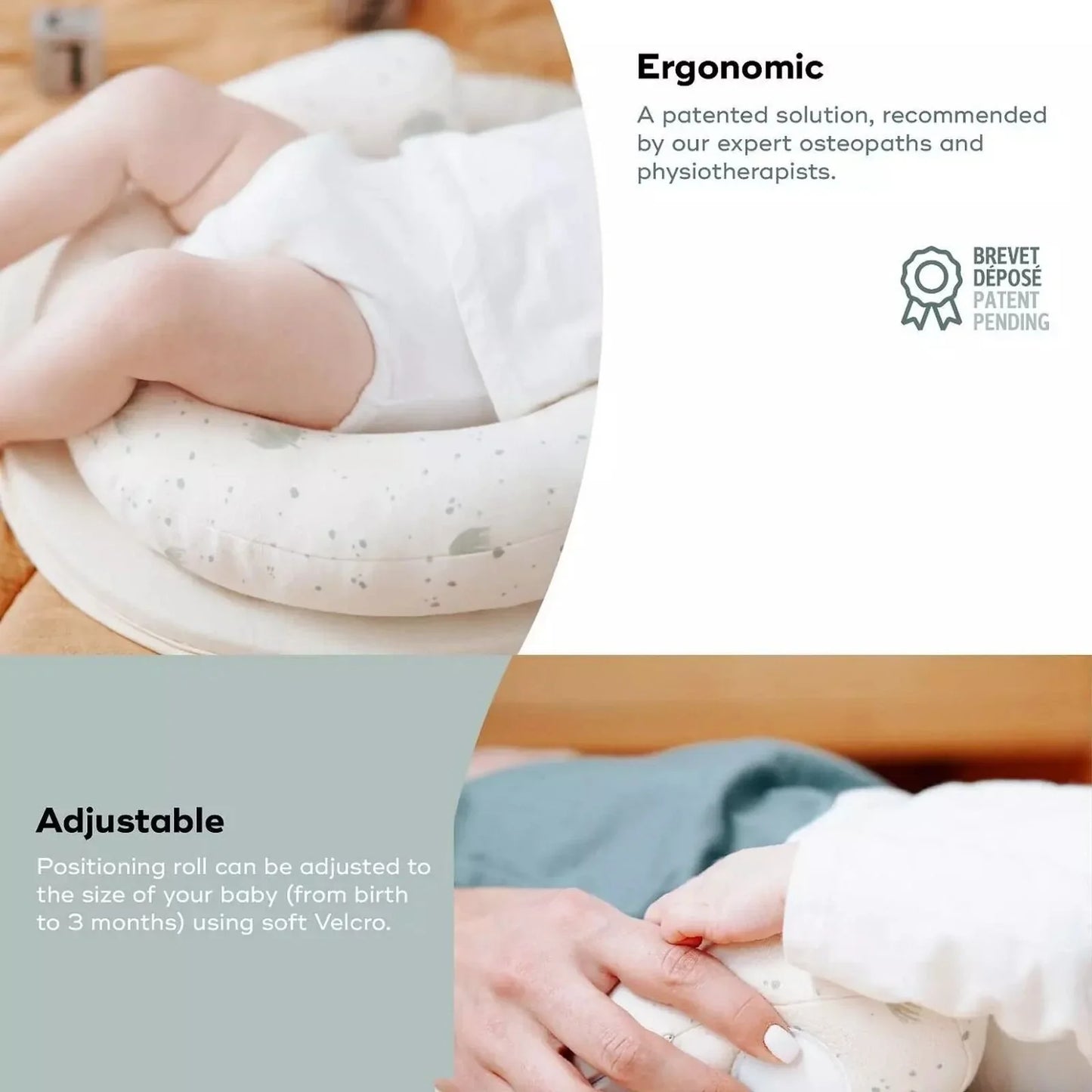 Babymoov Cosydream Fresh Newborn Lounger - White