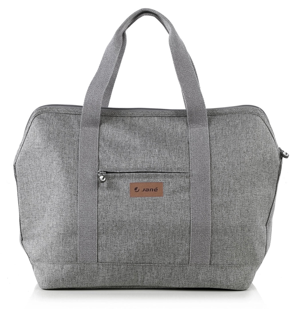 Jané Weekend Bag XL with Changing Mat & Wash Bag – Stylish & Practical Baby Travel Holdall