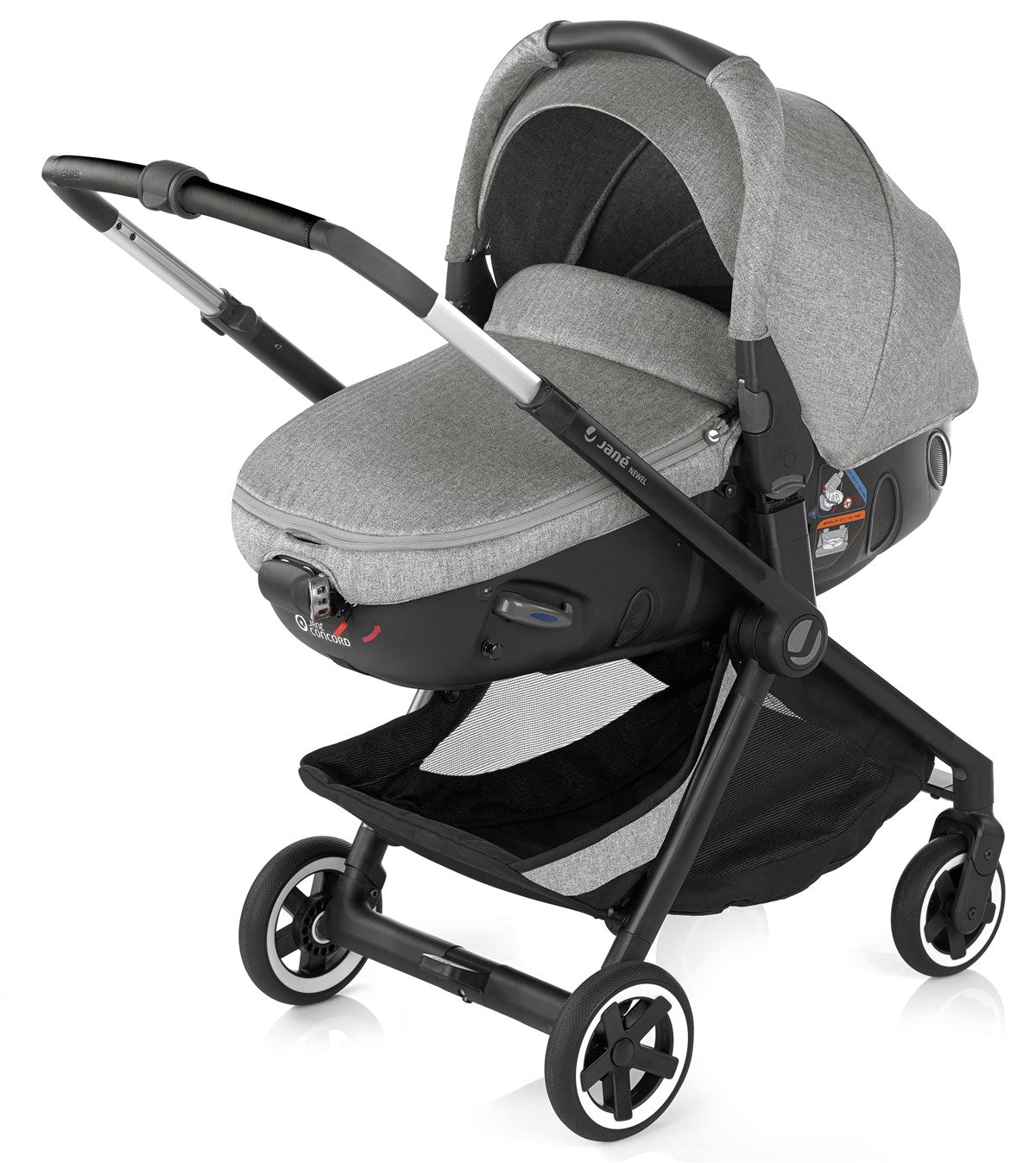 Jane Newel Pushchair - Cold Black
