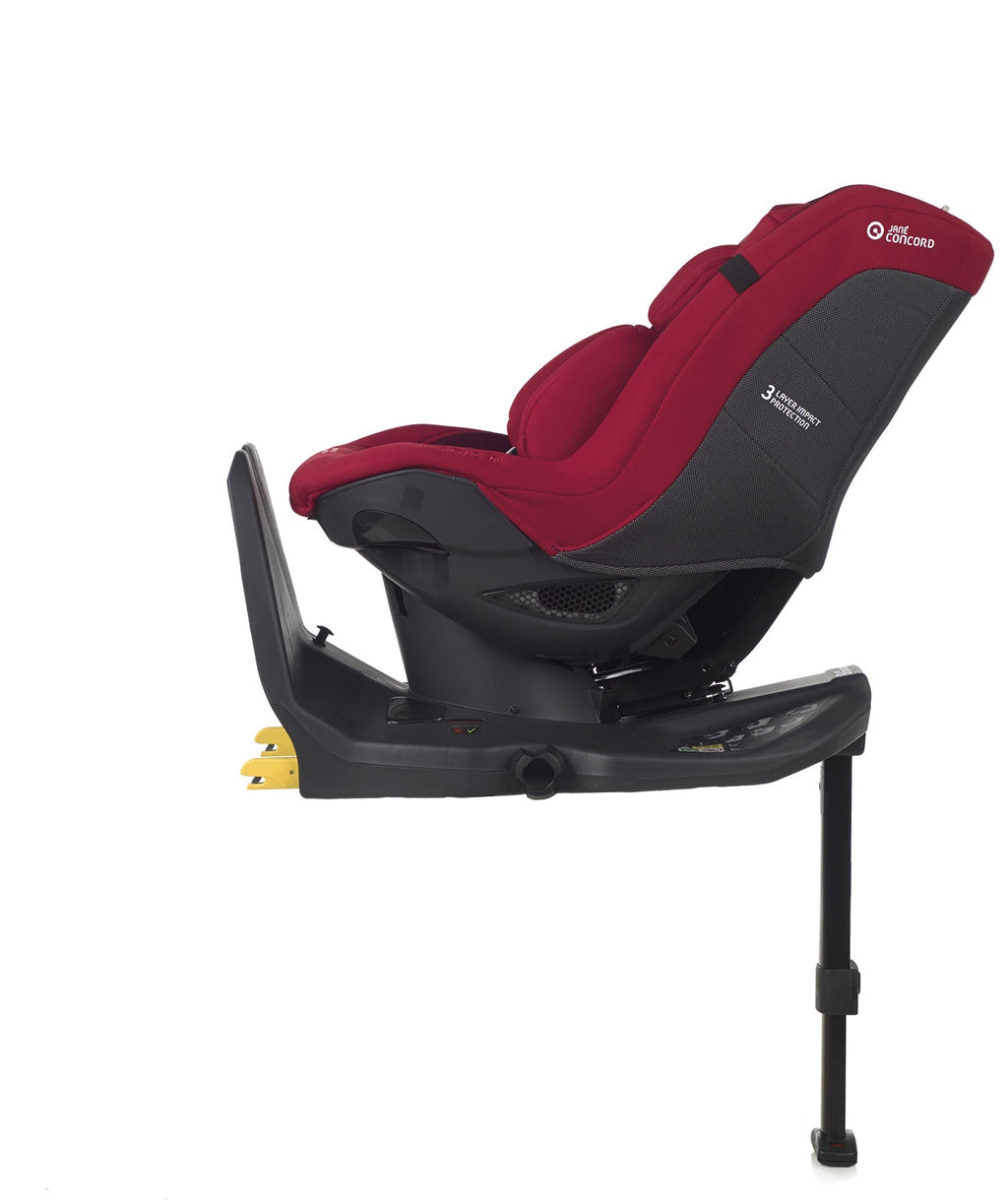 Jané Ikonic R Rotating iSize Car Seat 40-105cm, 0-4 Years, Matt Black