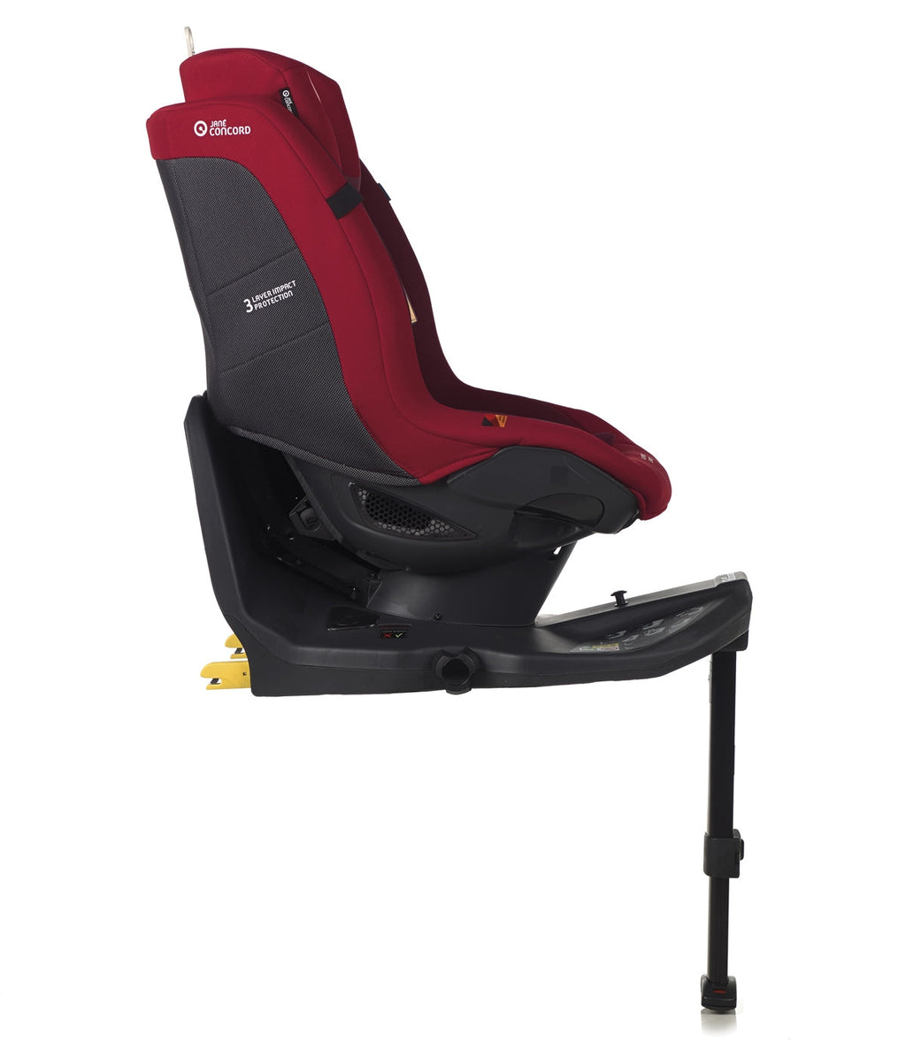 Jané Ikonic R Rotating iSize Car Seat 40-105cm, 0-4 Years, Matt Black
