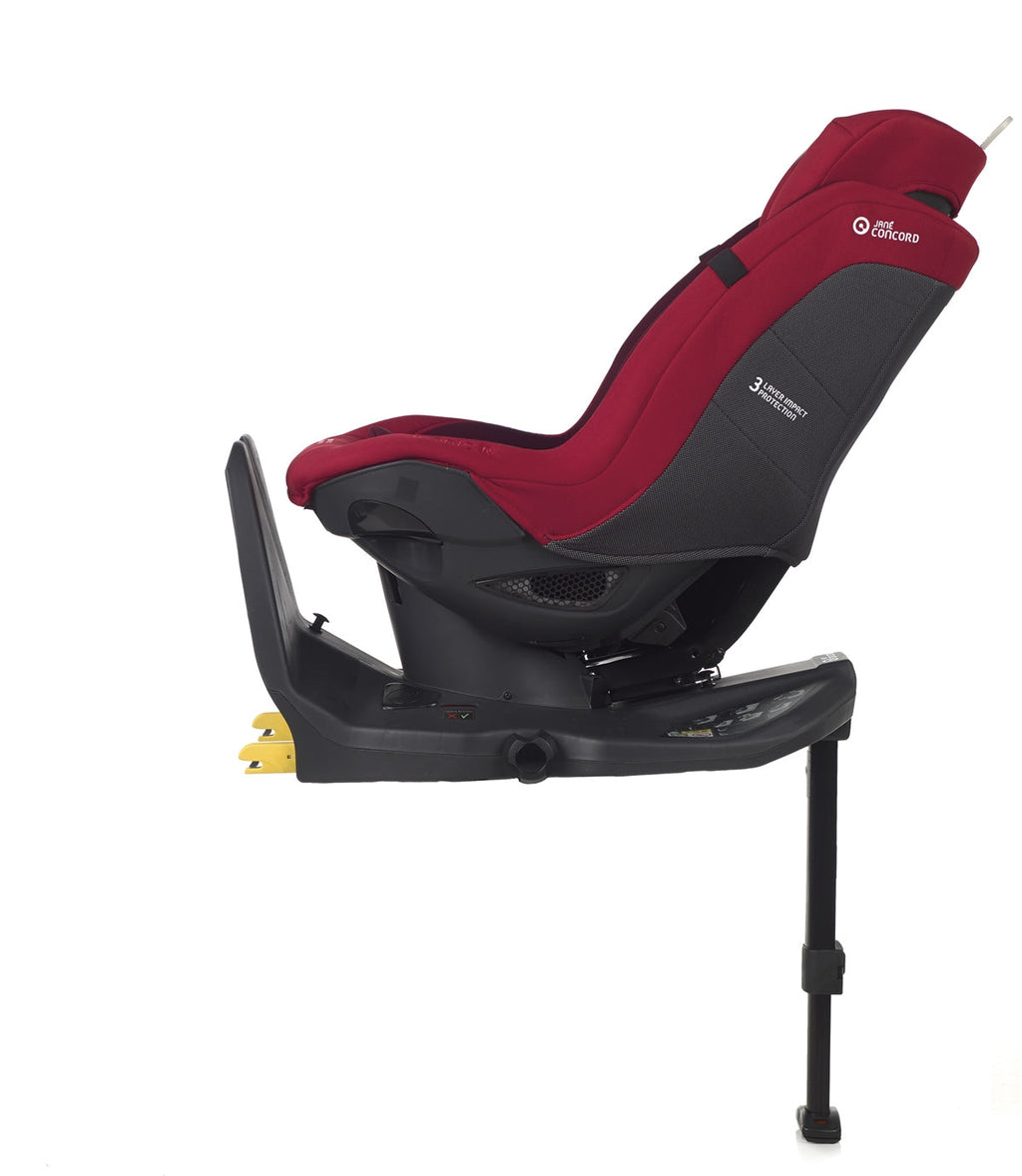 Jané Ikonic R Rotating iSize Car Seat 40-105cm, 0-4 Years, Matt Black