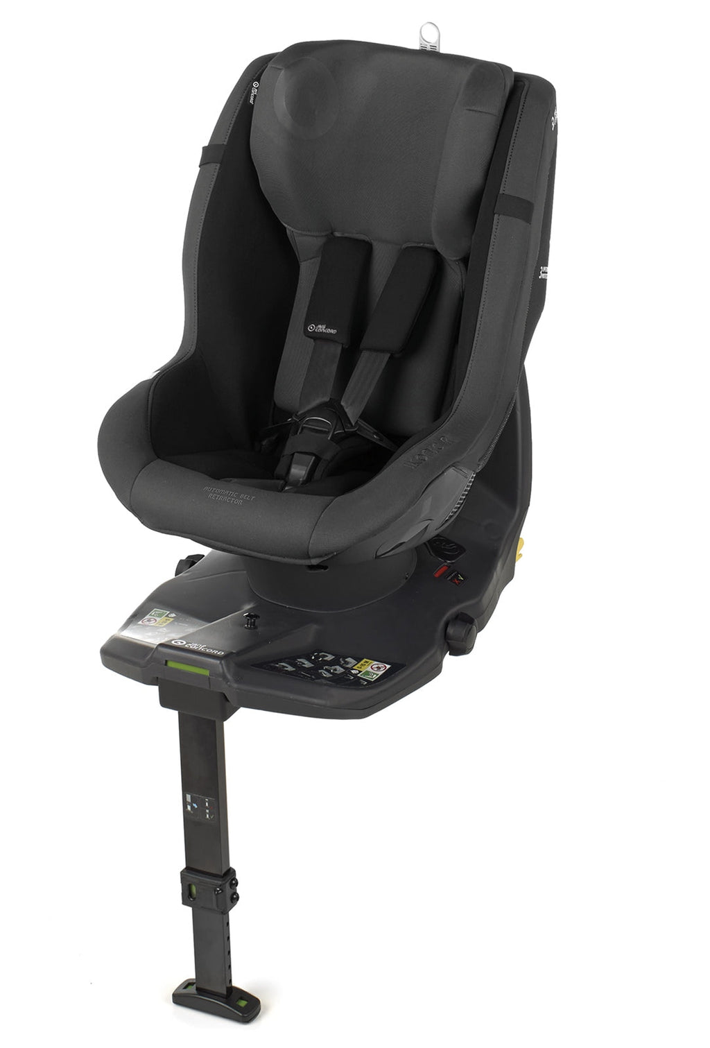 Jané Ikonic R Rotating iSize Car Seat 40-105cm, 0-4 Years, Matt Black