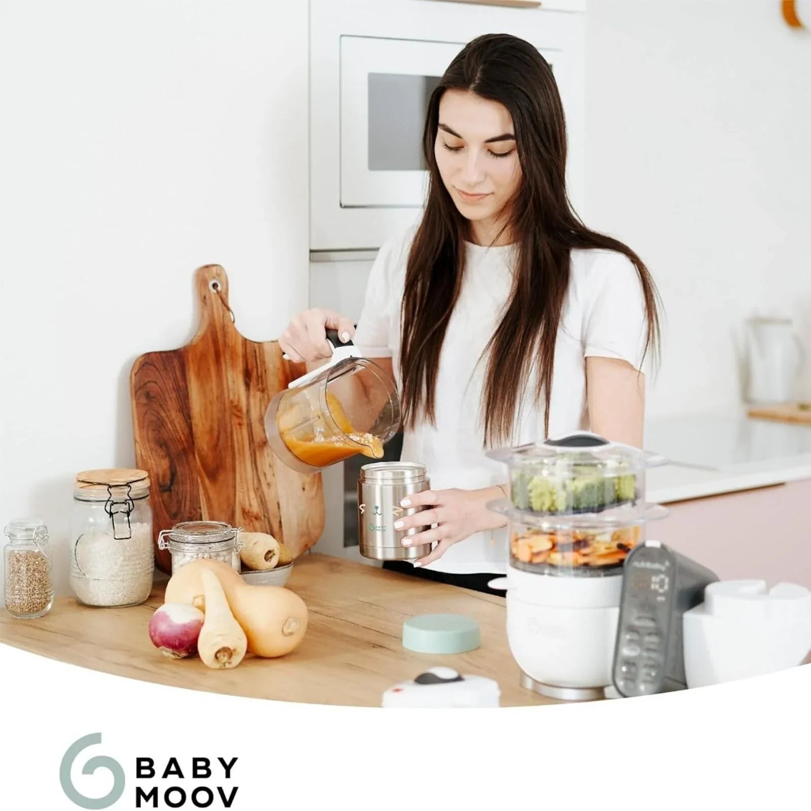 Babymoov Stainless Steel Insulated Food Flask - Fox