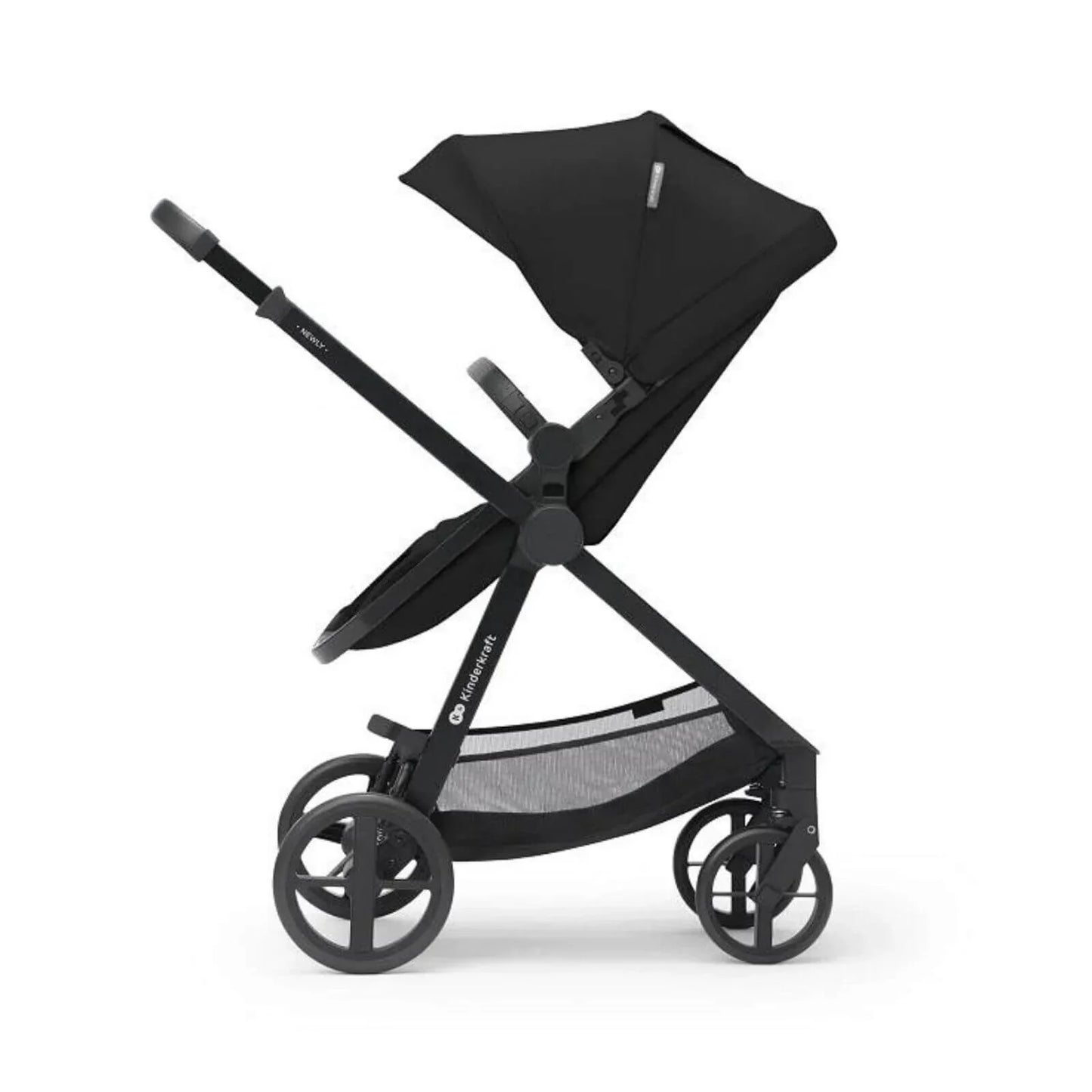 Kinderkraft Newly Mink Pro 4-in-1 Travel System - Classic Black