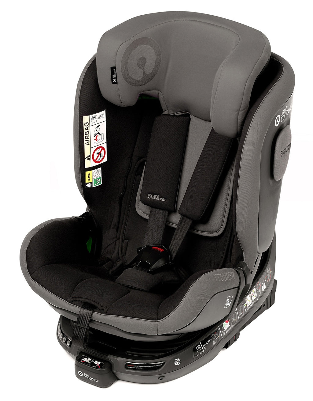 Jane iTourer Rotating i-Size ERF Car Seat, 40-125cm, 0-7 Years
