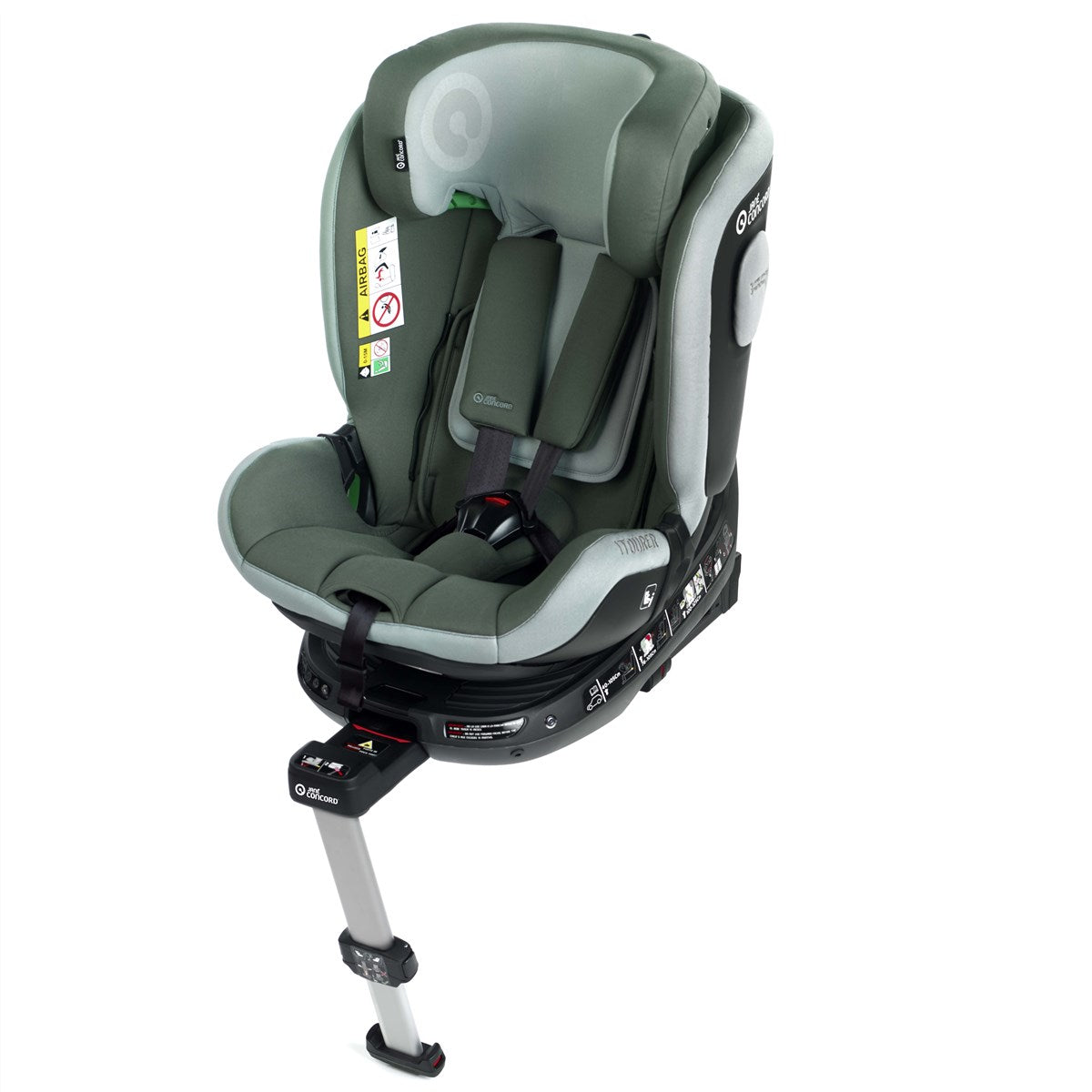 Jane iTourer Rotating i-Size ERF Car Seat, 40-125cm, 0-7 Years