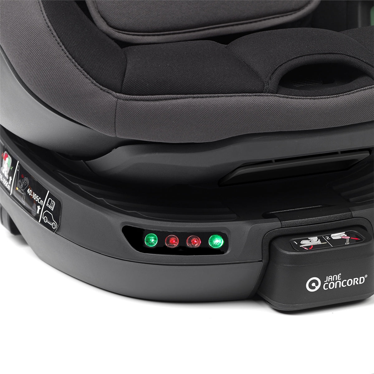 Jane iTourer Rotating i-Size ERF Car Seat, 40-125cm, 0-7 Years