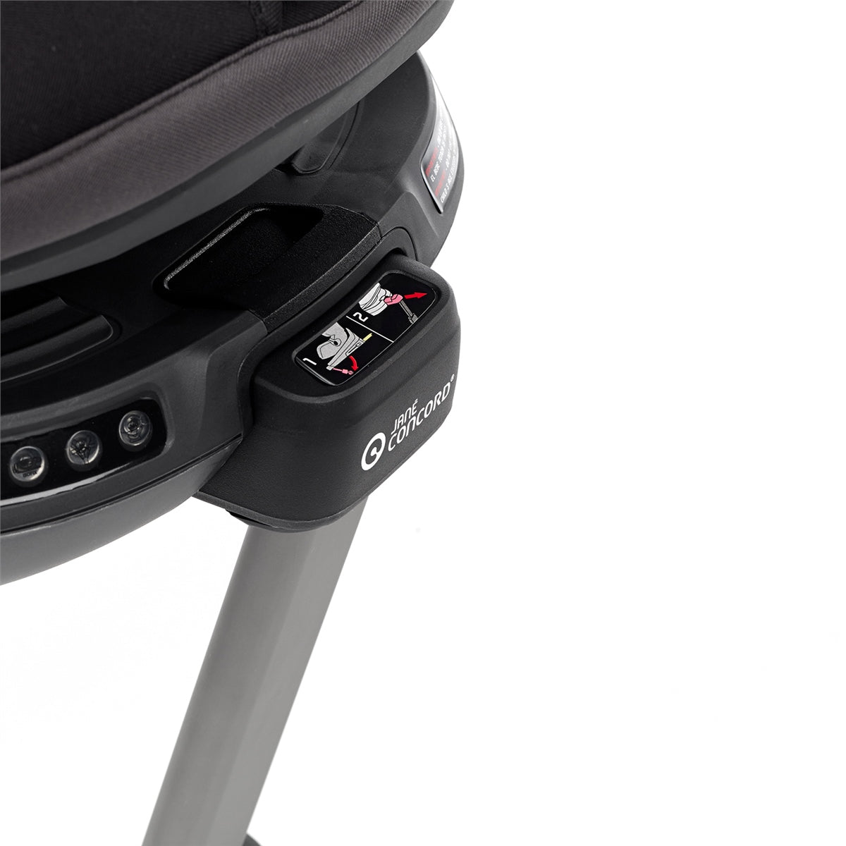 Jane iTourer Rotating i-Size ERF Car Seat, 40-125cm, 0-7 Years
