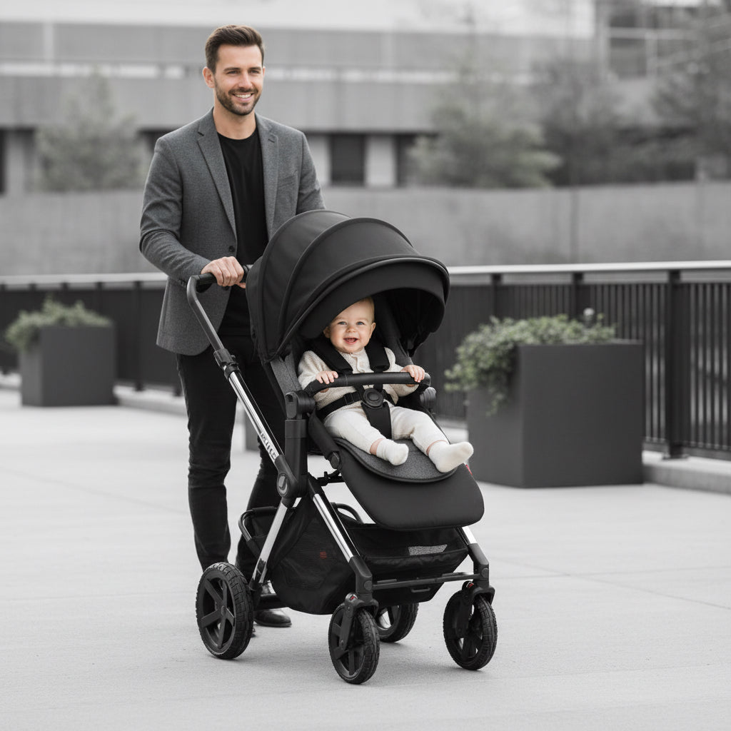 Jane Crosslight Pro - Silver Shadow Special Edition Pushchair