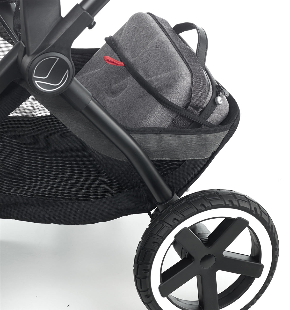 Jané Crossbag Stroller Organiser & Accessory Case, Black
