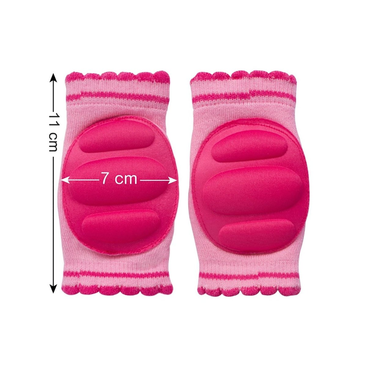 Sevi Bebe Baby Knee Pads - Pink