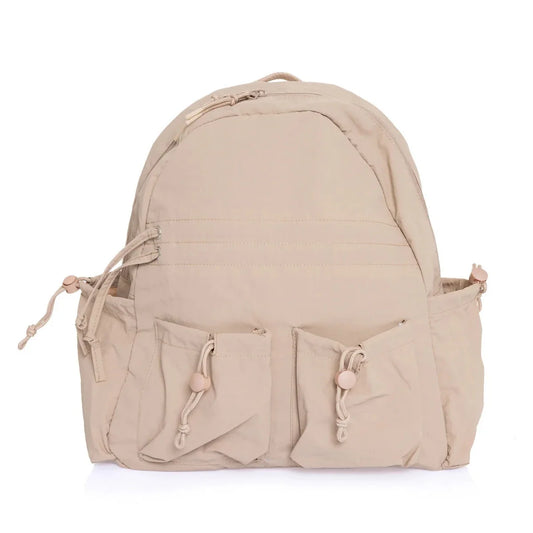 Baby Mom Backpack Girls - Light Brown