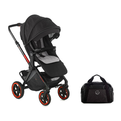 Jané Limited Edition Crosslight Pro Carbon 3in1 Travel System with Lie-Flat Kombibaby Car Seat