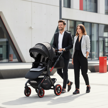 Jané Limited Edition Crosslight Pro Carbon 3in1 Travel System with Koos Car Seat