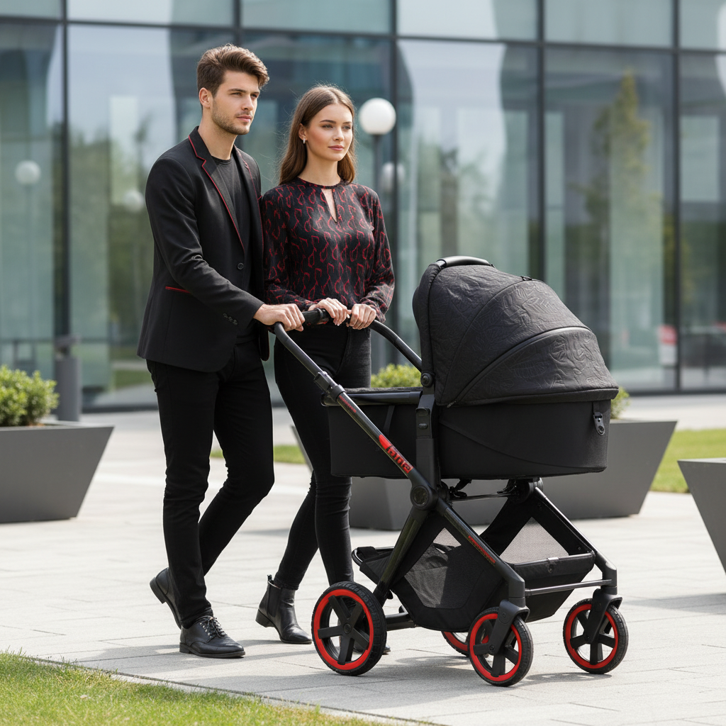 Jané Limited Edition Crosslight Pro Carbon 3in1 Travel System with Koos Car Seat