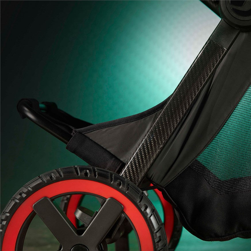 Jané Limited Edition Crosslight Pro Carbon 3in1 Travel System with Lie-Flat Kombibaby Car Seat