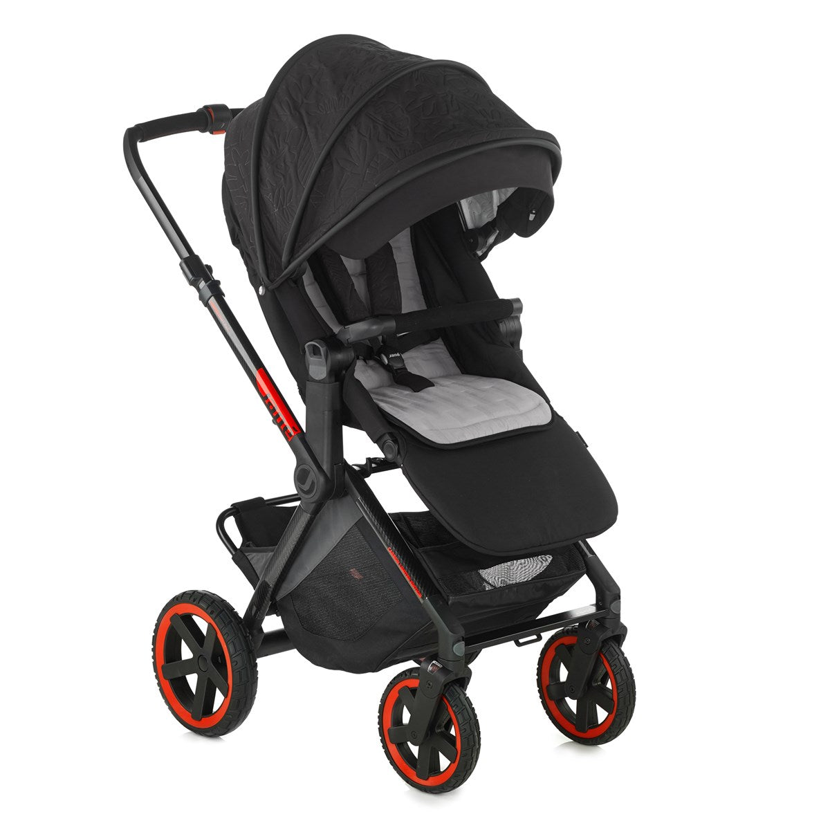 Jané Limited Edition Crosslight Pro Carbon 3in1 Travel System with Lie-Flat Kombibaby Car Seat