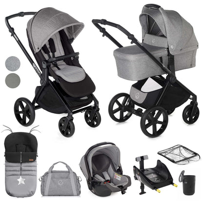 Jane Muum-4 + Sweet + Koos iSize, 10 Piece Travel System Bundle