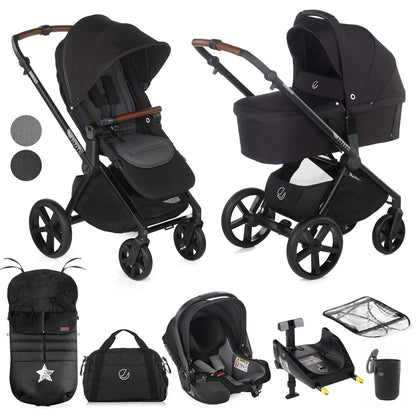 Jane Muum-4 + Sweet + Koos iSize, 10 Piece Travel System Bundle