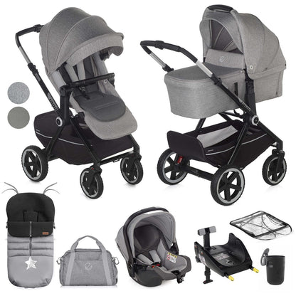 Jane Crosslight-3 Full 10 Piece Travel System Bundle