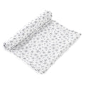 Extra Large Bamboo Muslin Cloths For Baby, 120 x 120 cm, star