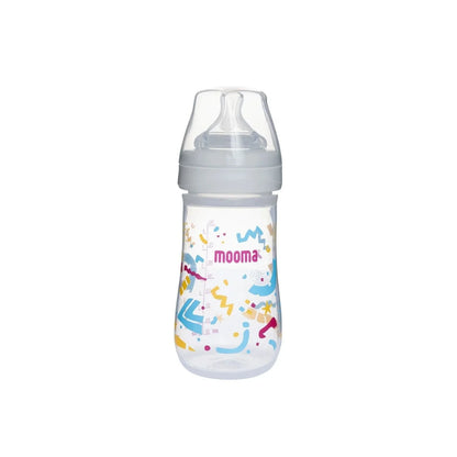 Mooma Neeko Bottle Medium Flow 6-18 months 250ml - Confetti