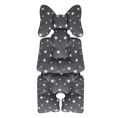 Sevi Bebe Stroller and Car Seat Cushion Grey Star