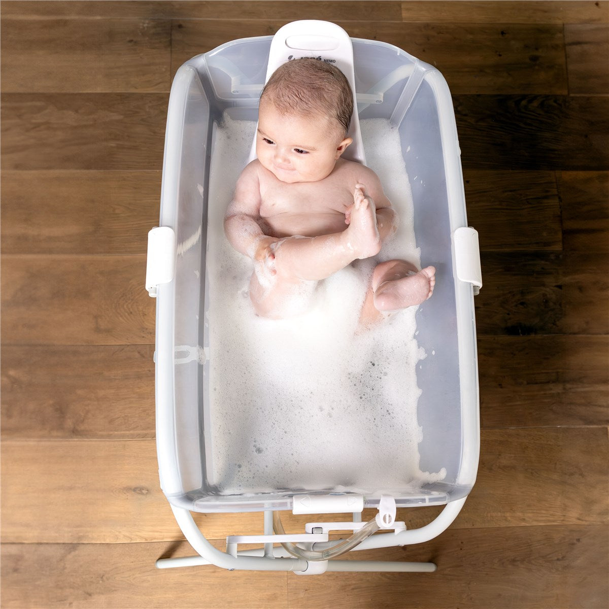 Jane Oasis Folding Bathtub, Pale