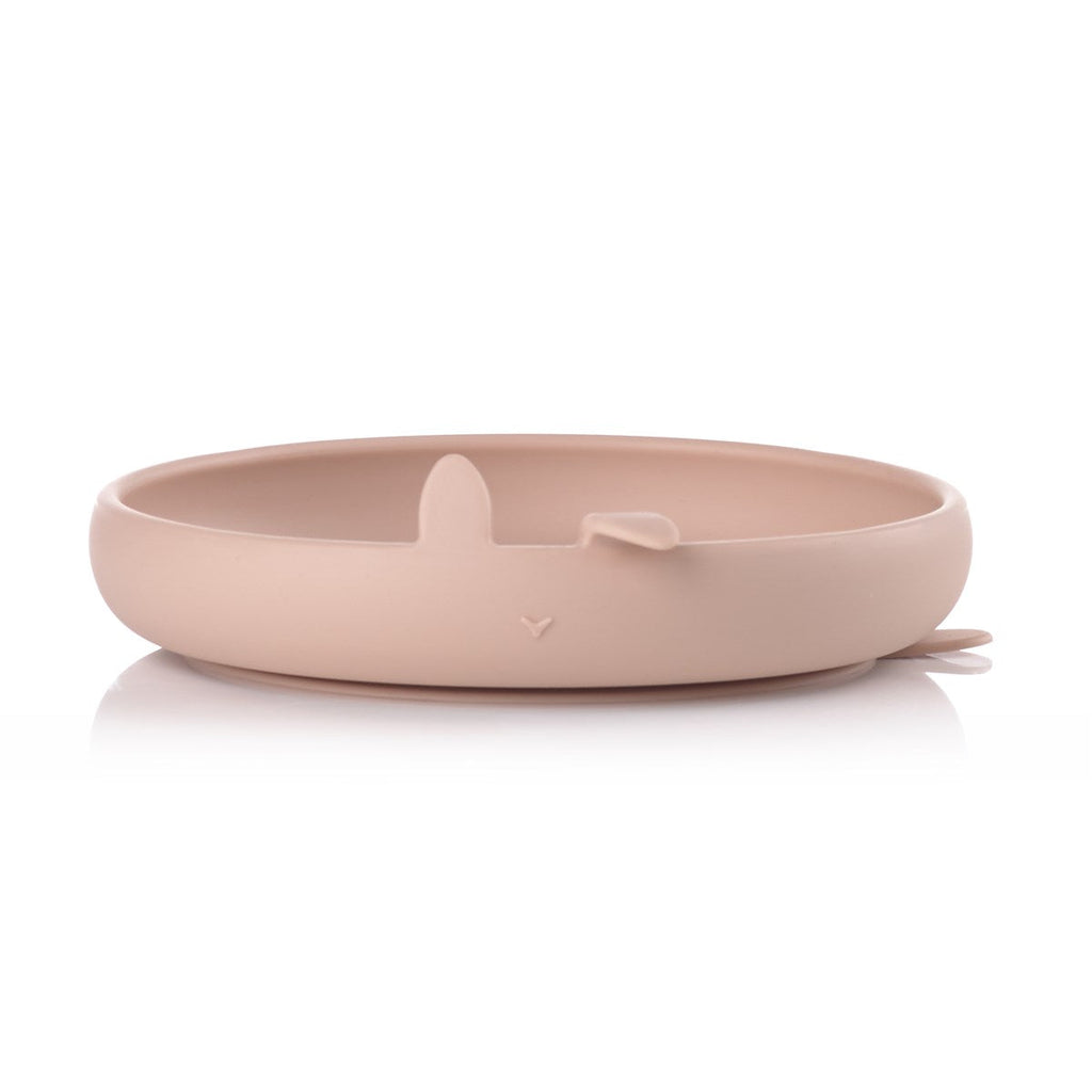 Complete 4-Piece Silicone Dinner Set for Babies - Plate, Bowl, Spoon, and Cup