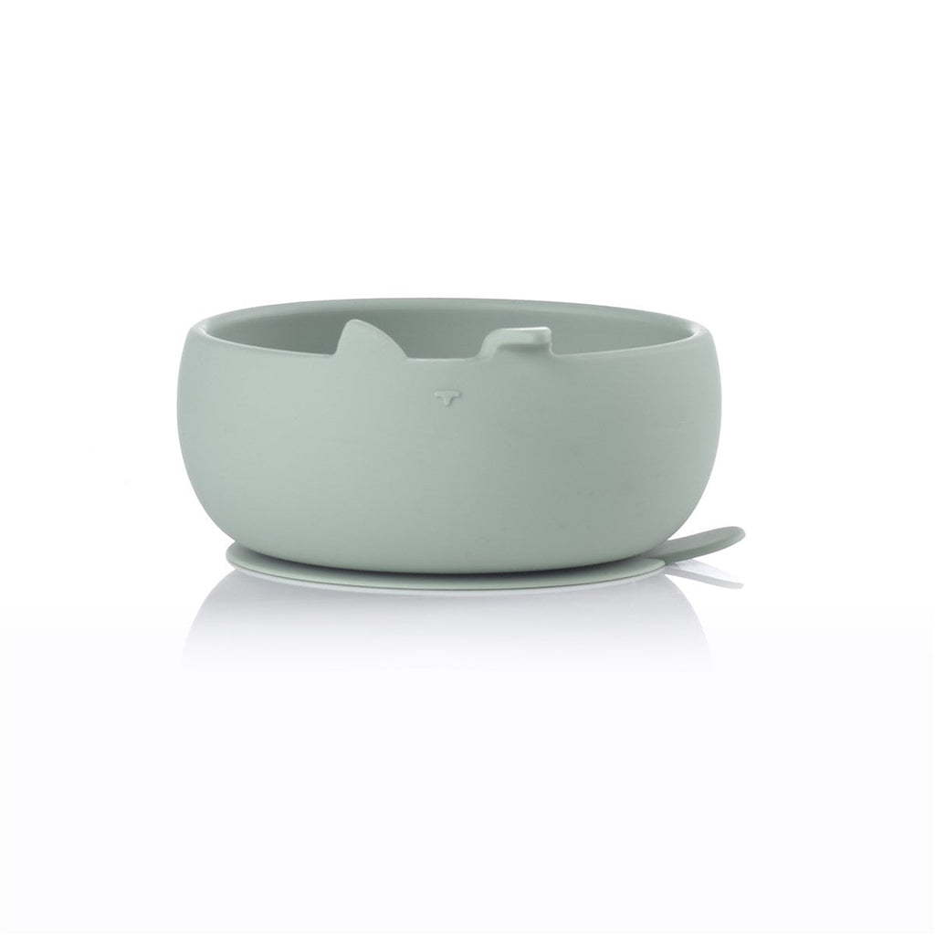 Complete 4-Piece Silicone Dinner Set for Babies - Plate, Bowl, Spoon, and Cup
