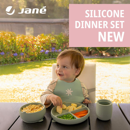 BLW Silicone Plate with Compartments for Baby-Led Weaning