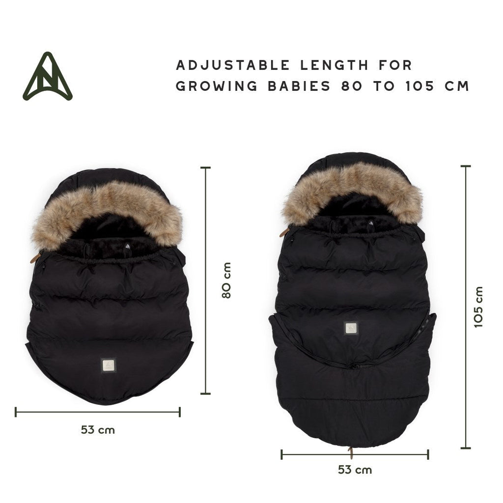 Noordi Extendable Stroller Sleeping Bag / Footmuff
