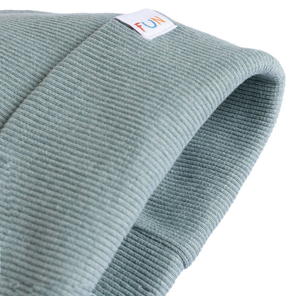 HelloBaby Beanie - Dark Mint