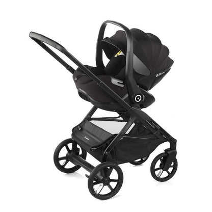 Jane Kombibaby Lie-Flat Infant Car Seat, i-Size 40-87 cm, 0-18m, Matt Black