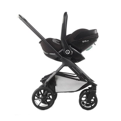 Jane Kombibaby Lie-Flat Infant Car Seat, i-Size 40-87 cm, 0-18m, Matt Black