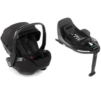 Jane Kombibaby Lie-Flat Infant Car Seat, i-Size 40-87 cm, 0-18m, Matt Black