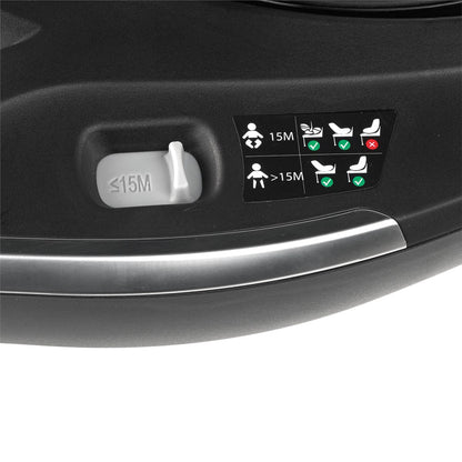 Jane Kombikid 360° Rotating i-Size Car Seat 40-105 cm Matt Black