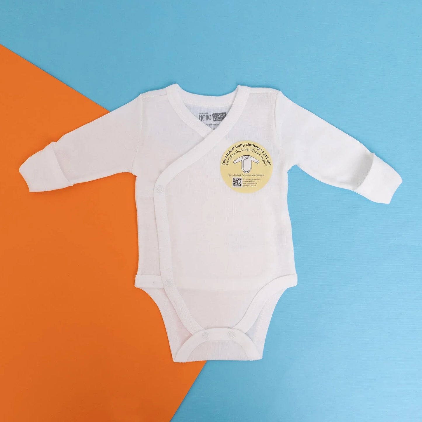 HelloBaby Bodysuit - Ecru
