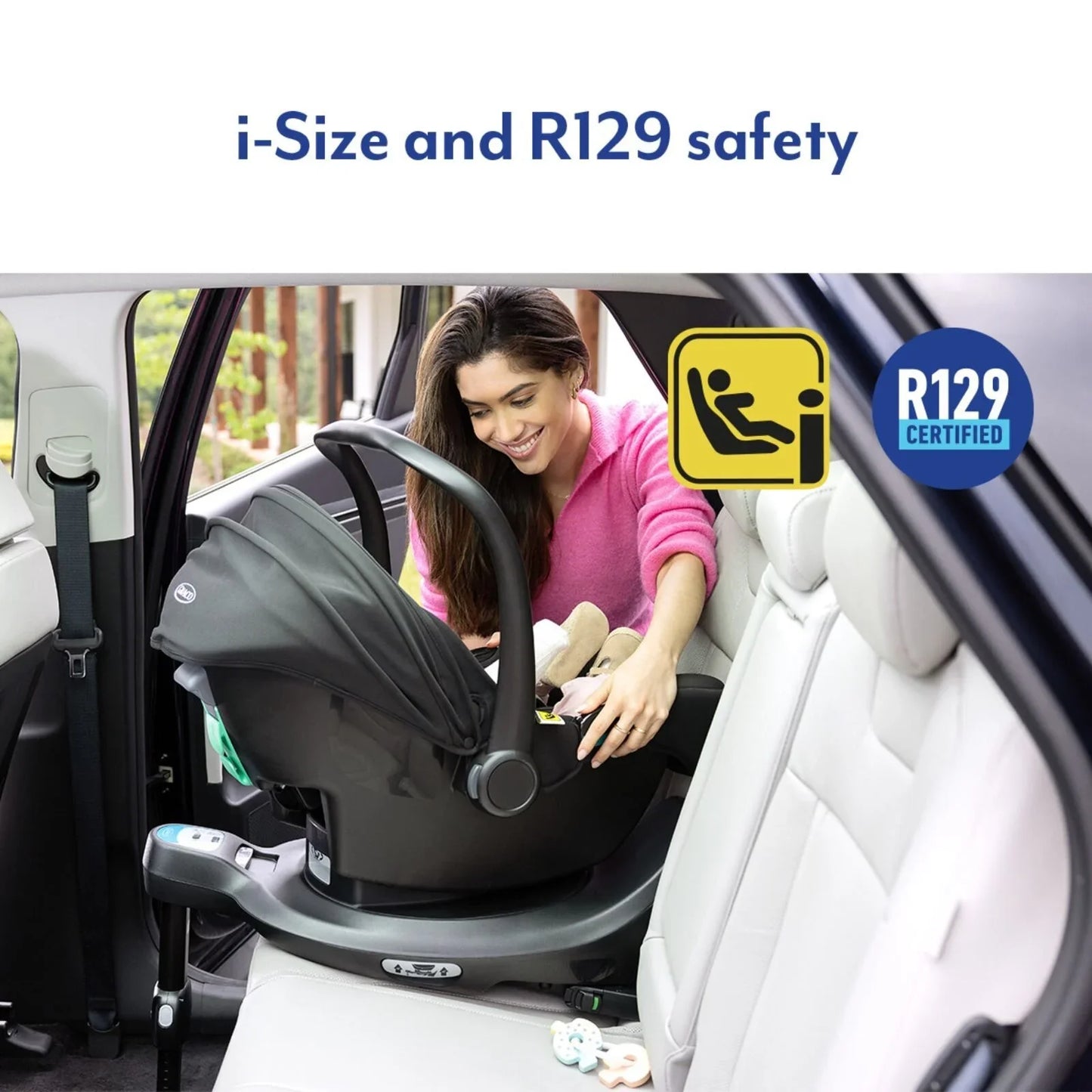 Graco SnugLite i-Size R129 Infant Car Seat - Midnight