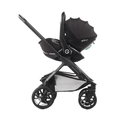 Jane Crosslight-3 Trio Kombibaby 360 Lie-Flat Car Seat Travel System, Special Edition Silver Shadow