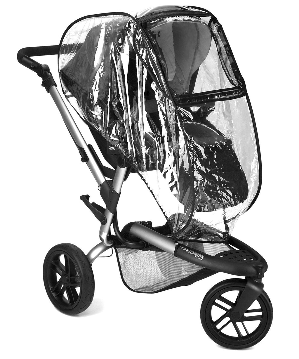 Jané Trider + Transporter Plus Carrycot, Black & Grey
