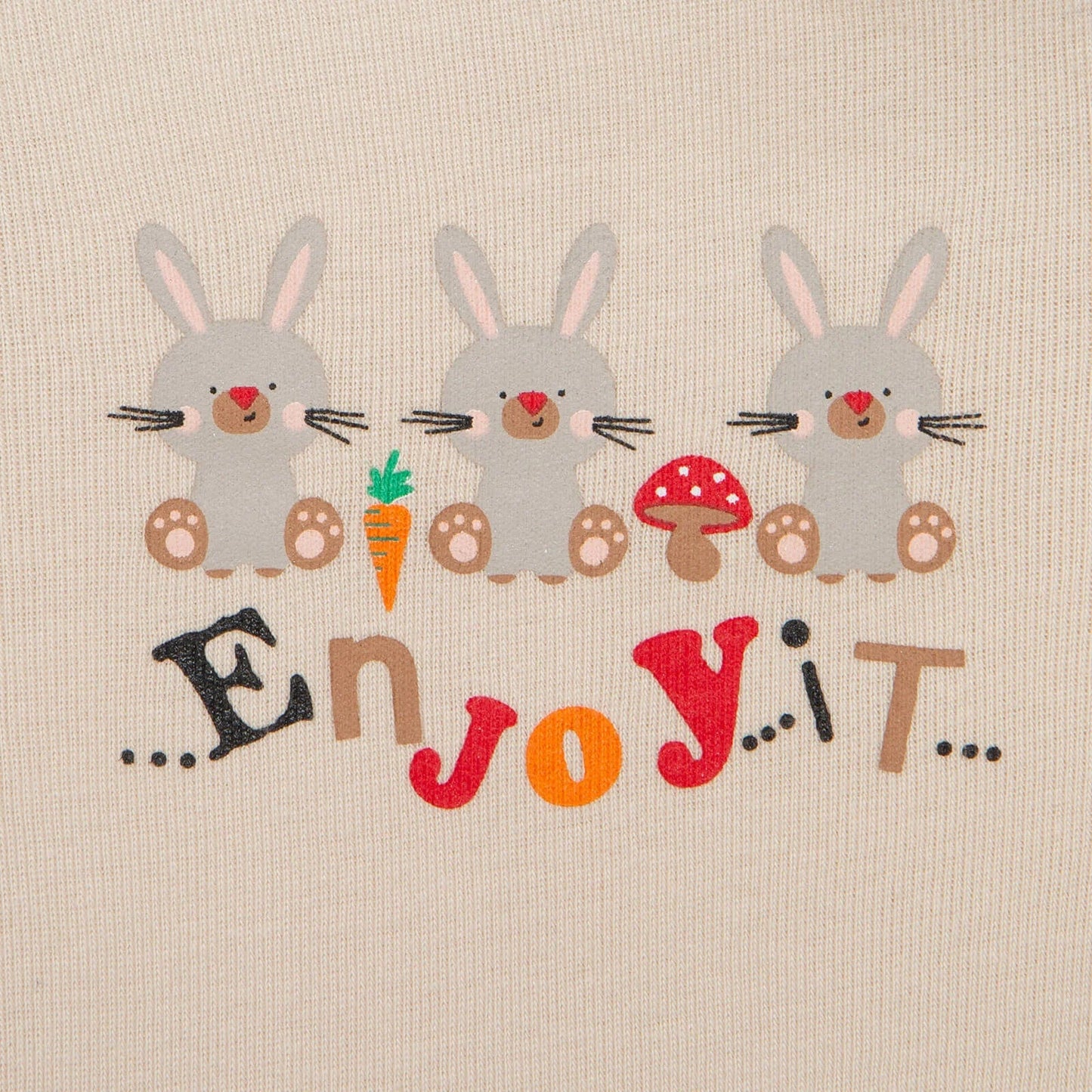 HelloBaby Unisex Long Sleeve Bodysuit - Beige