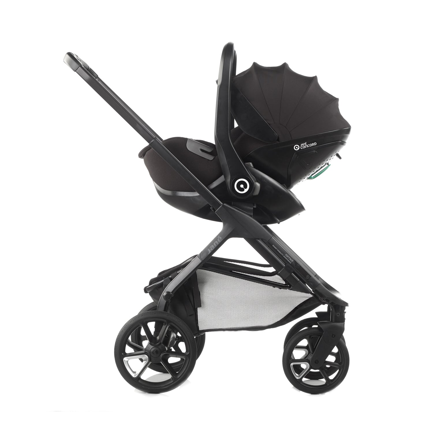 Jané Trider Fully Equipped 0-4 Year Family Car Seat Travel System Bundle